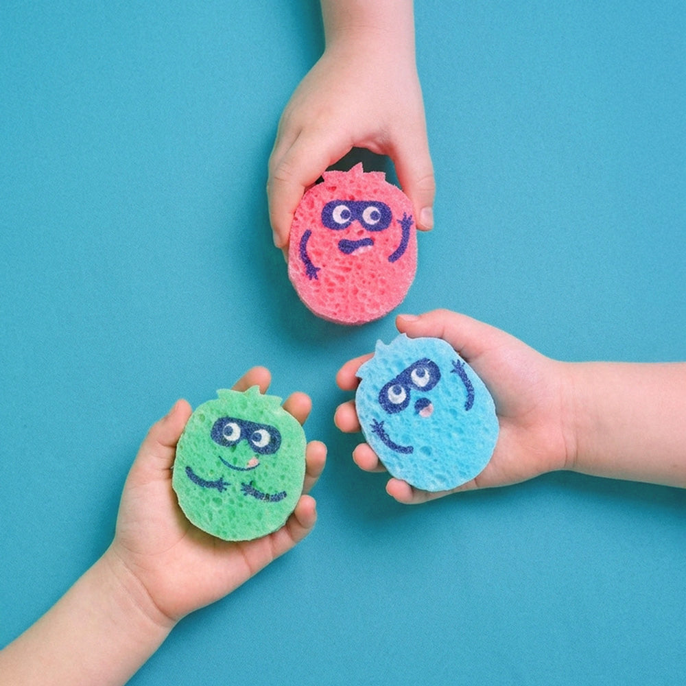 Pop-up Sponges – Lot de 3 éponges magiques