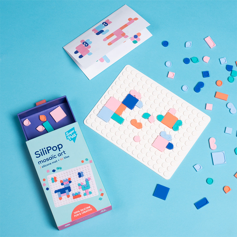 Silipop Blanc – Jeu Créatif de Mosaïques à Clipser