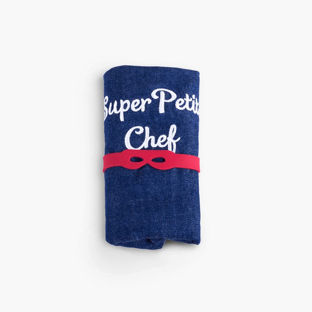 Tablier de cuisine brodé pour enfant Super Petit