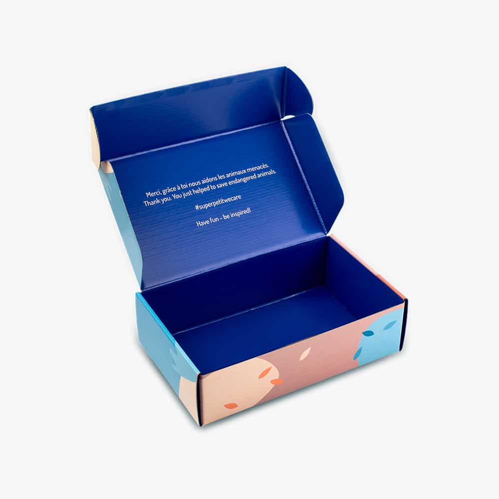 Boîte cadeau Super Petit, partenaire 1% for the Planet