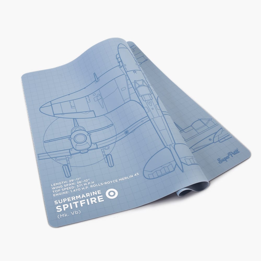 Graffiti Mat Papa, sous-main en silicone réutilisable SuperPetit