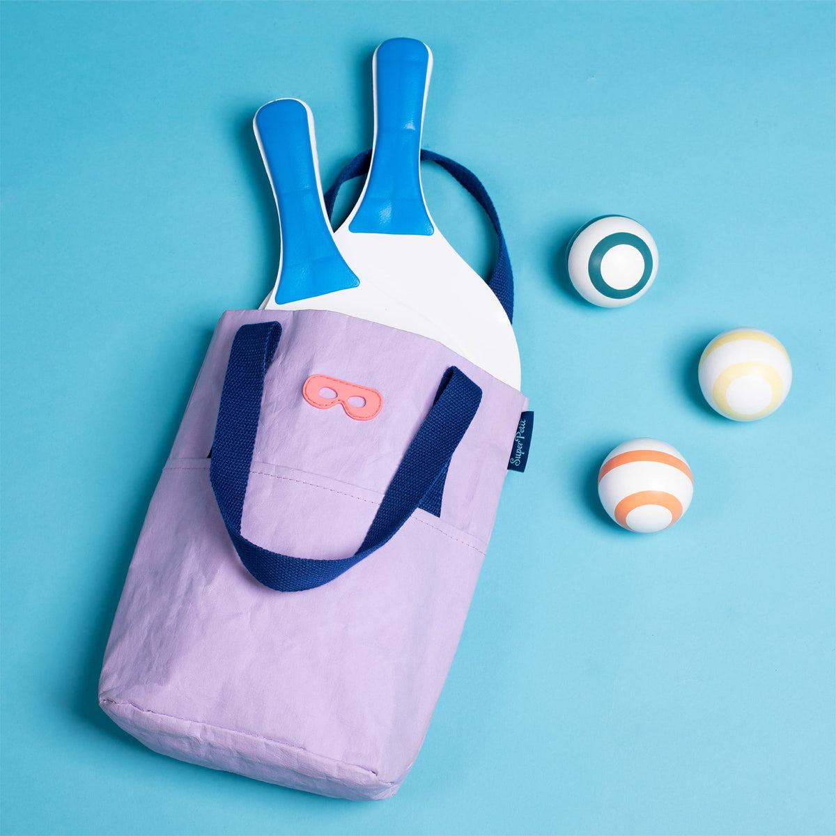 Tote bag enfant éco-responsable Pepito SuperPetit – coloris Lilas