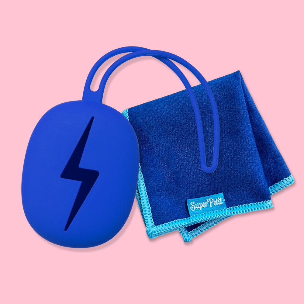 Lingette Microfibre et Son Étui en Silicone