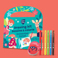 Drawing kit - Mallette créative Forêt enchantée