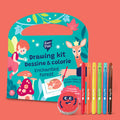 Drawing kit, mallette créative Forêt enchantée SuperPetit