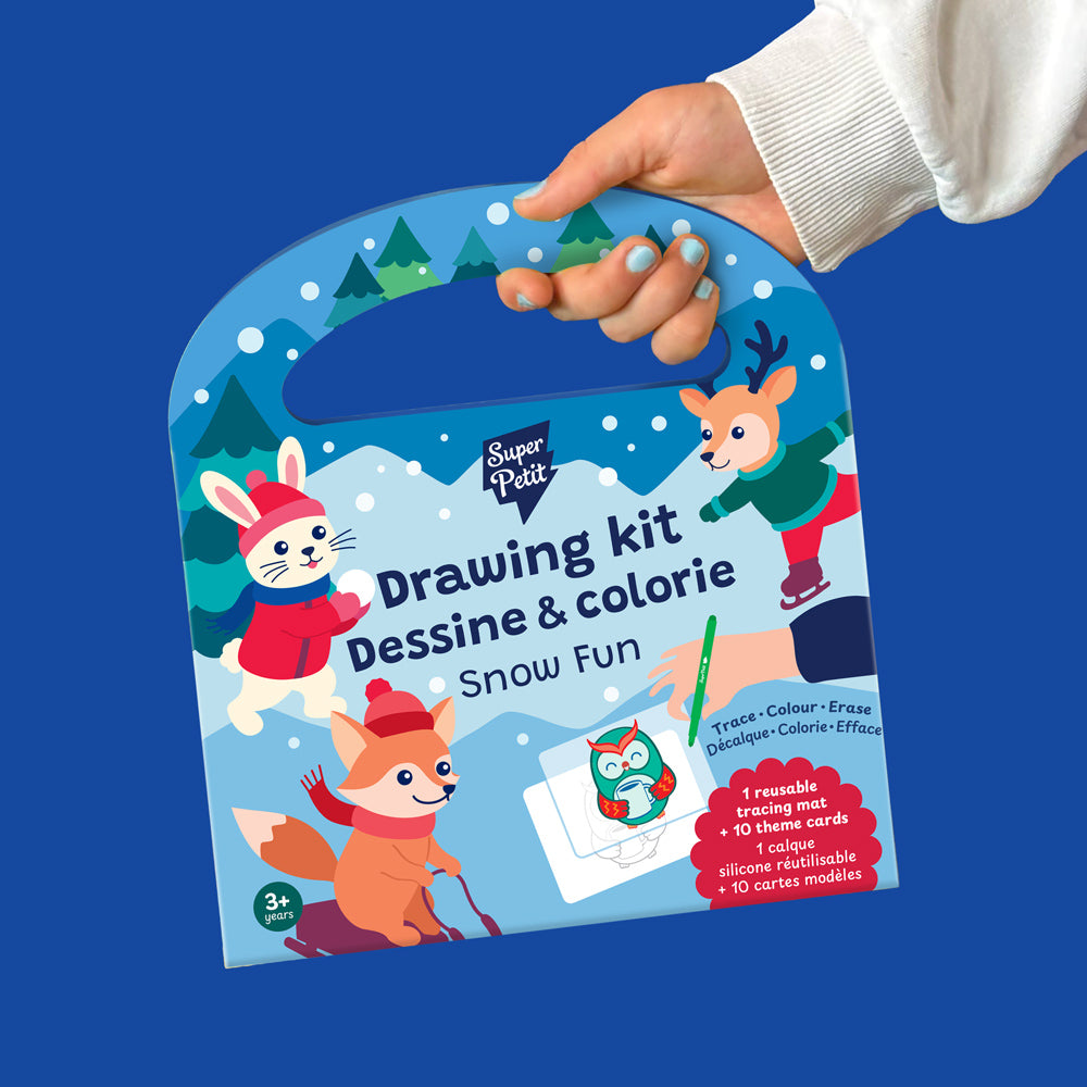 Drawing kit - Mallette créative Snow Fun