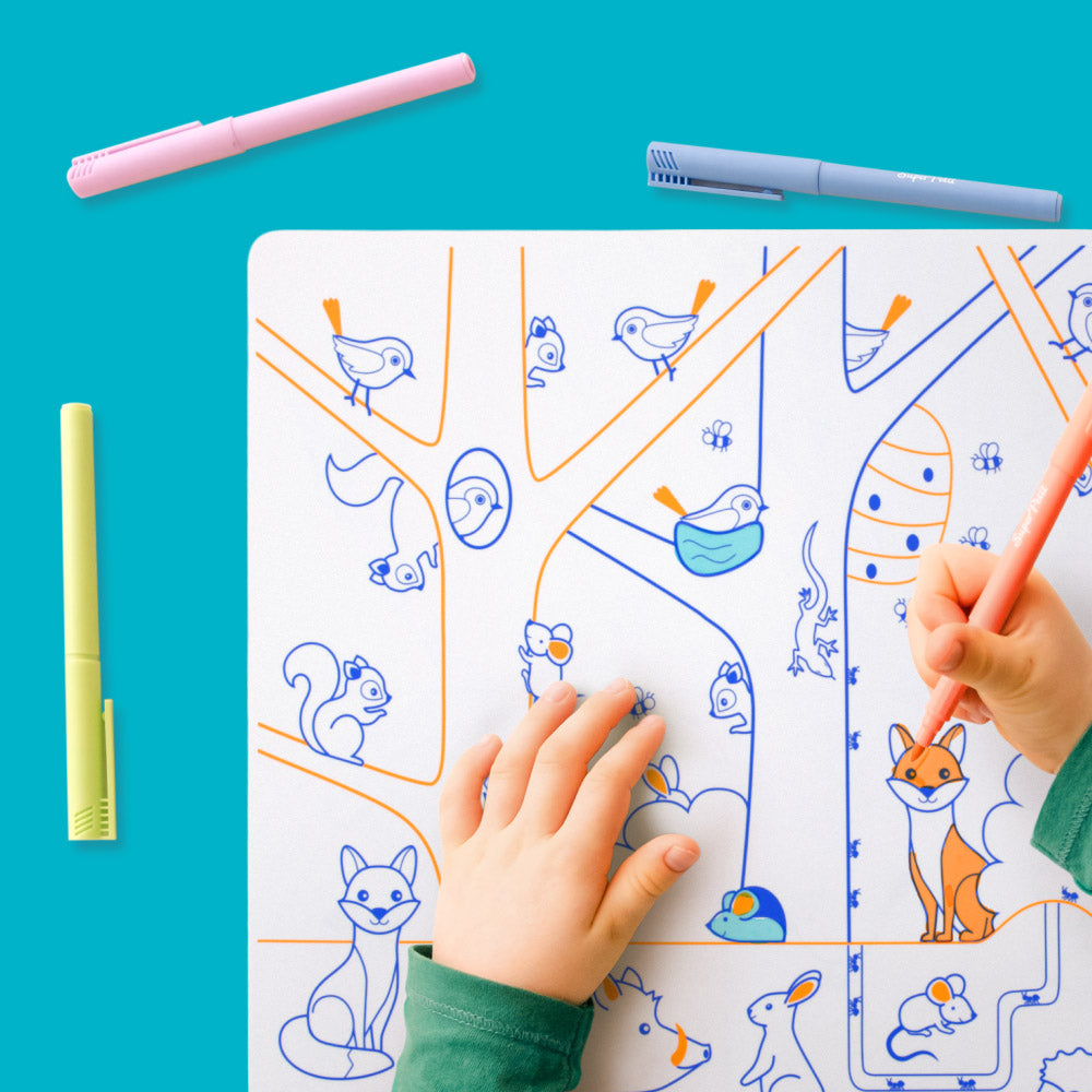 Coloriage Éducatif en Silicone – Les Chiffres