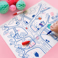 Set de Table à Colorier Silicone – Arbre Magique