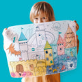 Set de Table à Colorier Silicone – Château Fort