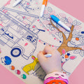 Set de Table à Colorier Silicone – Dream Van
