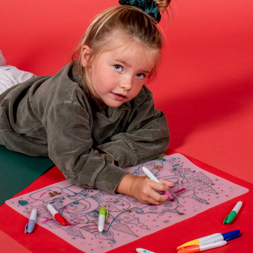 Calendrier de l'Avent Réutilisable en Silicone + Lettre au Père Noël