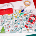Calendrier de l'Avent Réutilisable en Silicone + Lettre au Père Noël