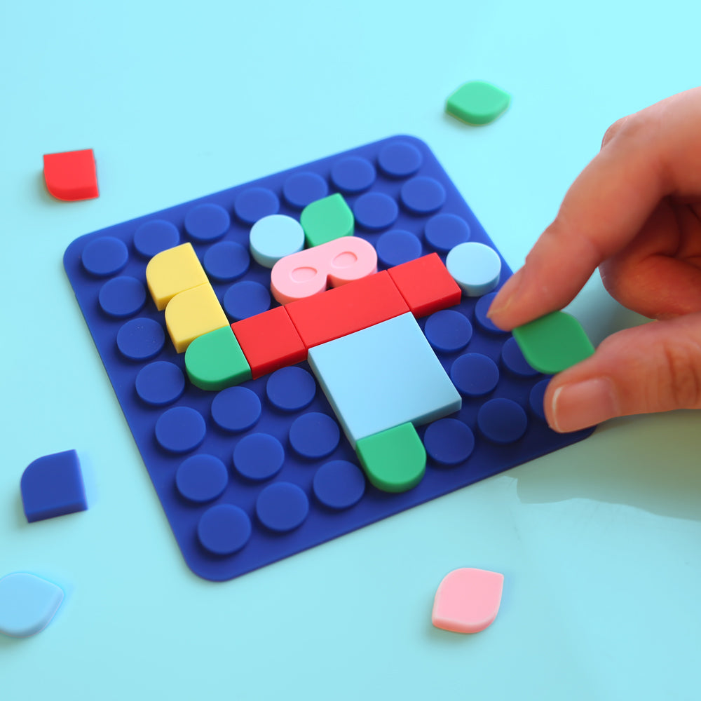Silipop Pocket – Jeu de Mosaïques Créatif à Clipser