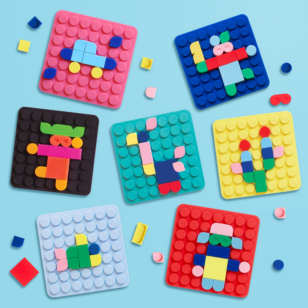 Silipop Pocket – Jeu de Mosaïques Créatif à Clipser