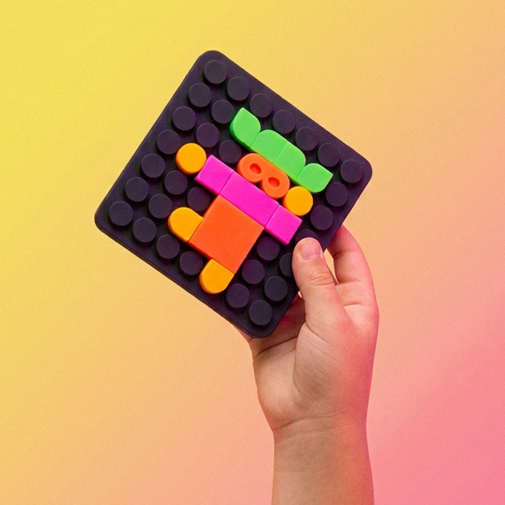 Silipop Pocket – Jeu de Mosaïques Créatif à Clipser