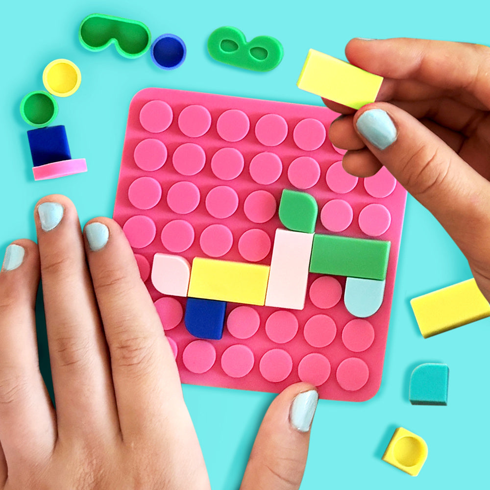 Silipop Pocket – Jeu de Mosaïques Créatif à Clipser
