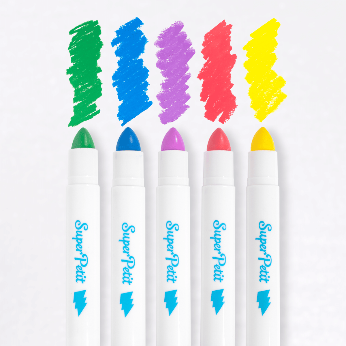 Crayons de cire twistables SuperPetit pour vitres et miroirs