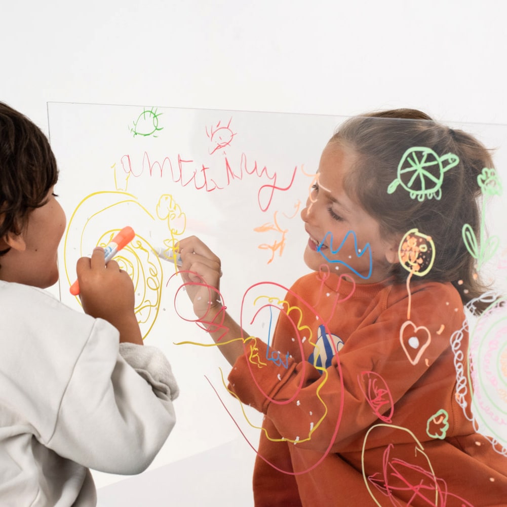 Crayons de cire twistables SuperPetit pour vitres et miroirs