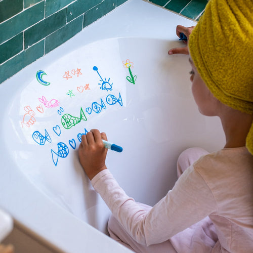 Crayons de cire twistables SuperPetit pour vitres et miroirs